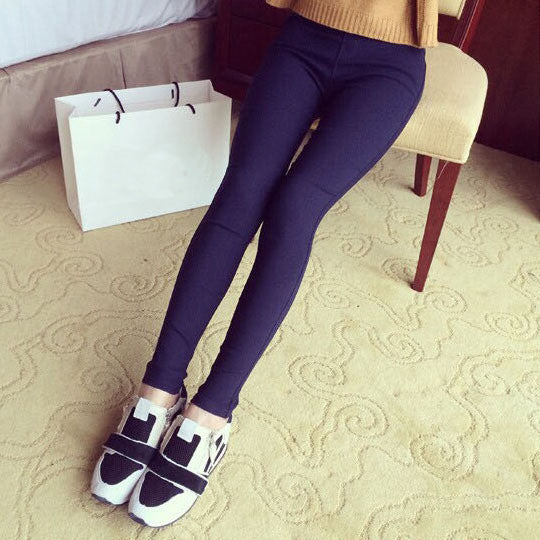 High Elastic Woven Casual Legging